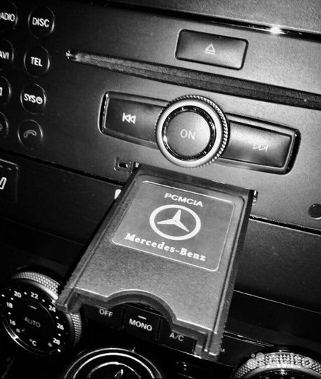 Ммузыка флэшка в Mercedes multimedia
