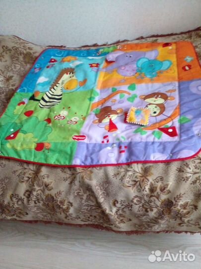 Покрывало для грудничков с шуршалками