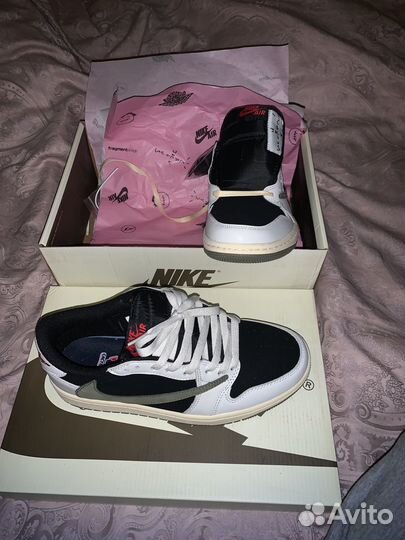 Кроссовки nike travis scott