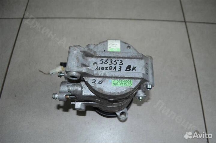 Компрессор кондиционера mazda 3 bk 2.0 бензин