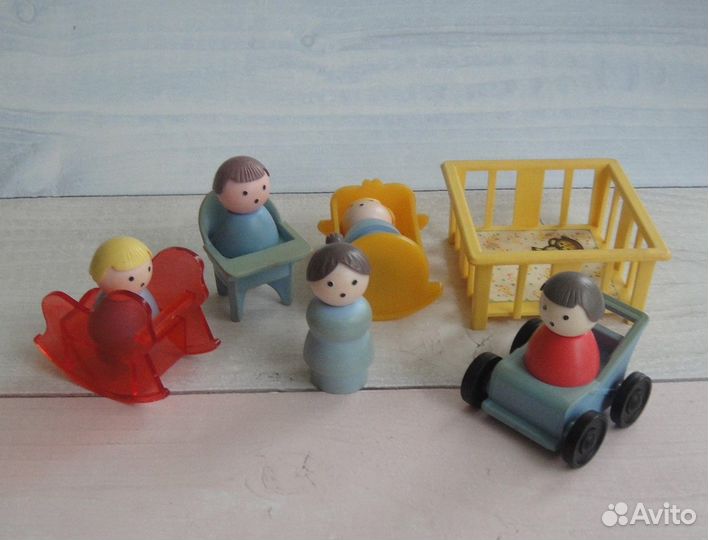 Кукольный набор СССР Город пробок винтаж 80-90х