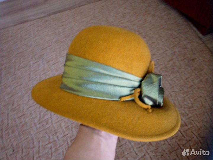 Шляпа фетровая женская