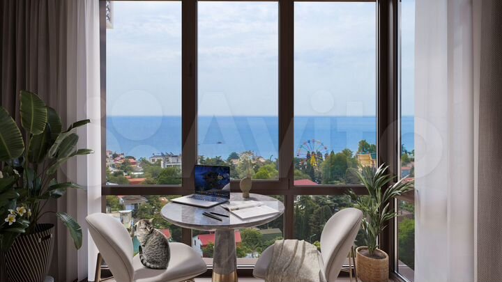 2-к. квартира, 58,3 м², 2/8 эт.