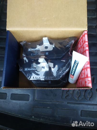 Тормозные колодки передние на vag