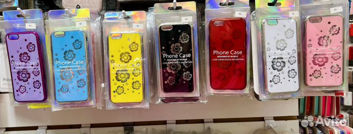 Силиконовые чехлы на айфон 5,6,7(+),8(+), X