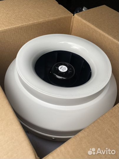 Канальный вентилятор 250мм, 1250 кубов в час