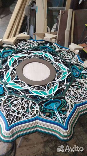 Чпу рамка, часы