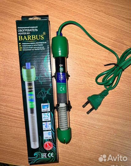 Нагреватель для аквариума 50-75-100вв