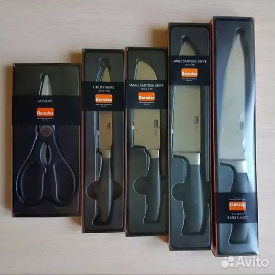 Ножи berndes набор из 3-х ножей