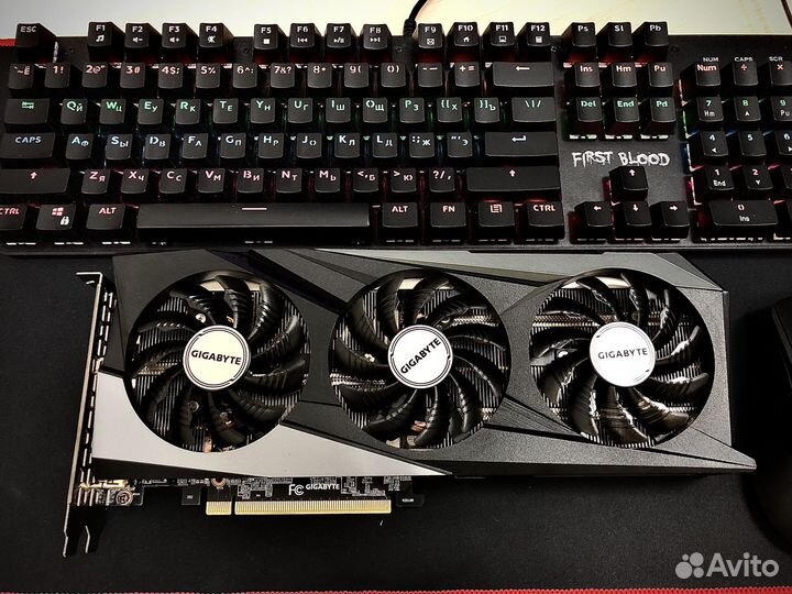 RTX 3060Ti 8Gb Gaming OC. Пломба, Samsung