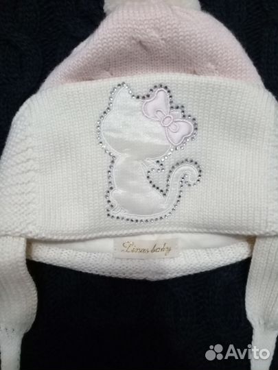Шапочка для девочки(зима)