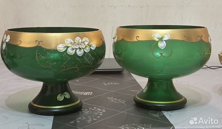 Фруктовая ваза Богемия