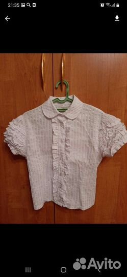 Школьная блузка для девочки