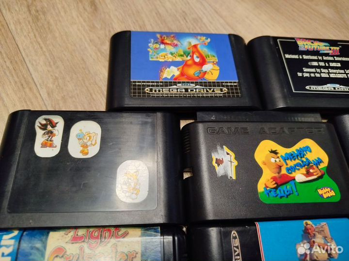 Картриджи sega лицензия