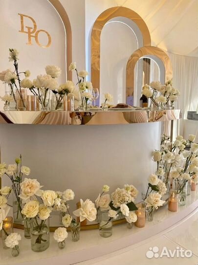 Декор из металла для свадьбы/фотозоны/праздника