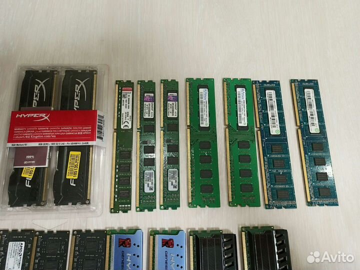 Оперативная память DDR3 (много разных) 2-16 Gb