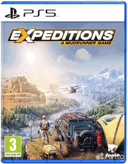 Expeditions A MudRunner Game PS5 Русские субтитры