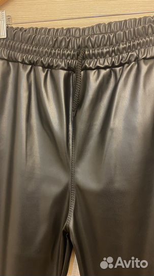 Брюки кожаные новые, размер 48-50