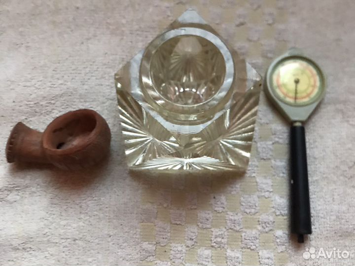 Линейка логарифмическая, курвиметр из СССР