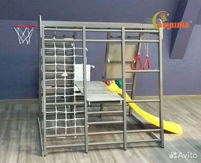 Игровой комплекс Савушка Непоседа 3 shiitake