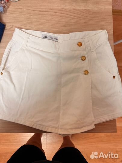 Юбка шорты джинсовая