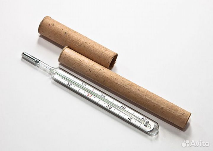 Термометр ртутный, градусник, СССР (новый)