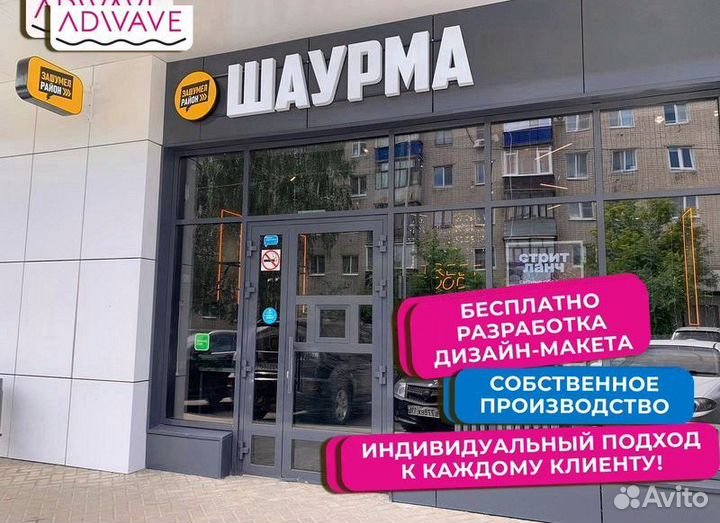 Обьемные буквы