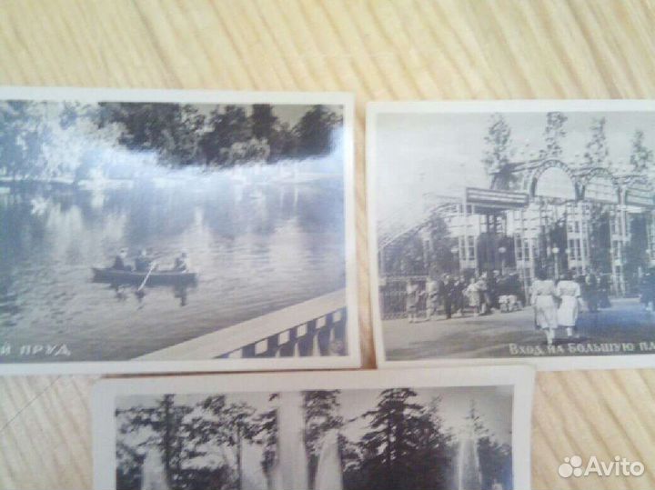 Открытки, комплект цпкио им кирова 1953 год