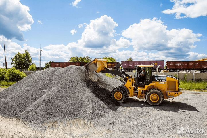 Щебень гравийный в наличии