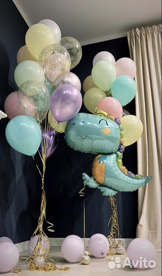 Гелиевые и воздушные шары