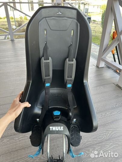 Велокресло thule max.22 кг