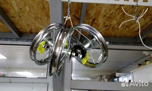 Вело обод 12. задний,передний в сборе