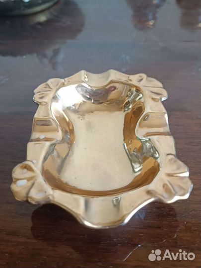 Антиквариат. Пепельница. Номерная