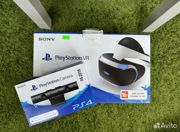 Шлем playstation VR (Камера, Шлем, Мувы (PS Move)