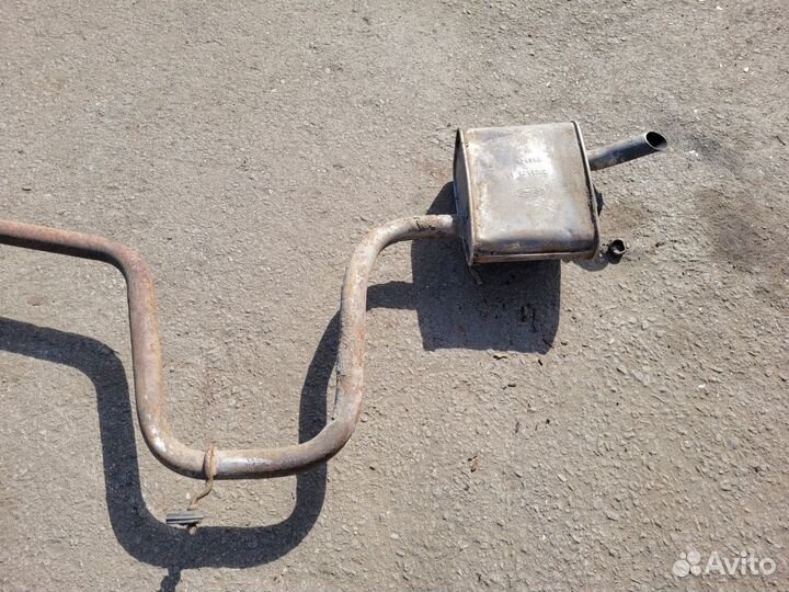 Глушитель в сборе на Ford Mondeo 4