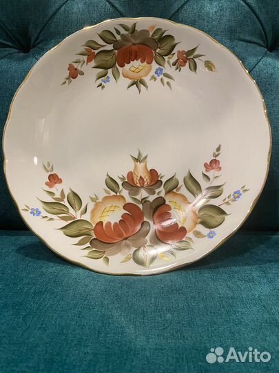 Фарфоровое блюдо СССР