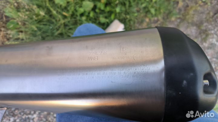 Глушитель Zard сток BMW r nine t