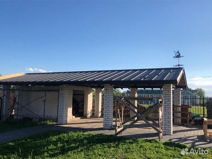 Строительство кровли крыши