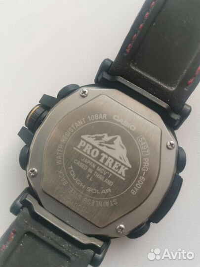 Часы мужские casio protrek prg-600yb-1dr