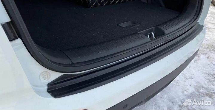 Накладка заднего бампера пластиковая Hyundai Creta