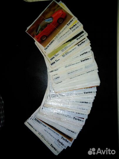 Вкладыши Turbo, Bombibom полные коллекции