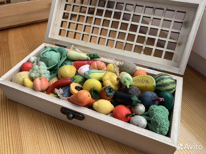 Овощи из полимерной глины