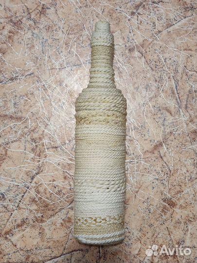 Салфетница и декоративная бутылка