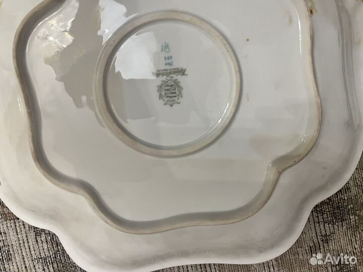 Блюдо weimar кобальт