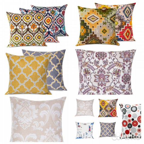 Новые декоративные подушки на молнии