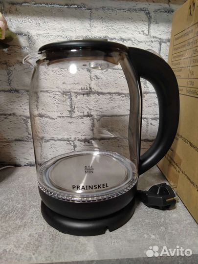 Чайник электрический с подсветкой новый
