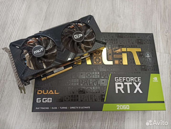 Видеокарта rtx 2060 6gb