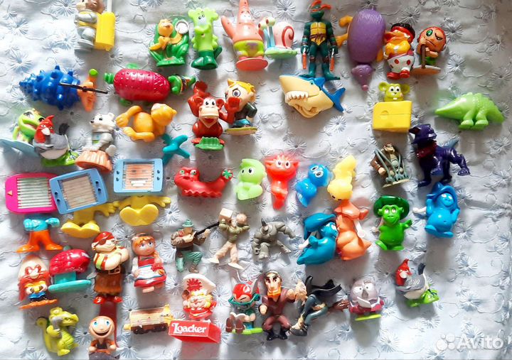 50 игрушек киндер сюрприз