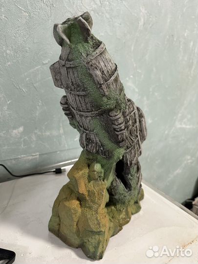 Грот для аквариума подводная лодка