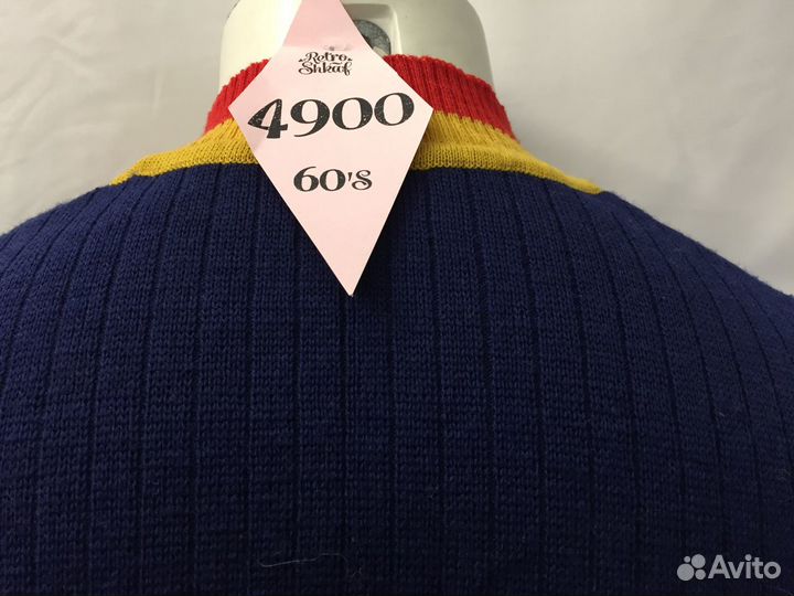 Пуловер мужской эпохи СССР